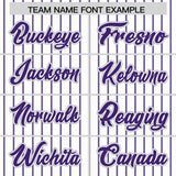 Custom White Gray Tricolor Stripe Fashion Authentic Baseball Jersey