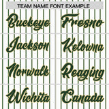 Custom White Khaki Tricolor Stripe Fashion Authentic Baseball Jersey