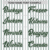 Custom White Gray Tricolor Stripe Fashion Authentic Baseball Jersey