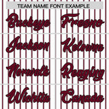 Custom White Black Tricolor Stripe Fashion Authentic Baseball Jersey