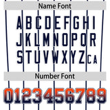 Custom White Detroit City Silhouette Authentic Baseball Jersey