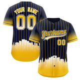 Custom Navy Milwaukee City Silhouette Authentic Baseball Jersey