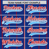 Custom Royal Arlington City Silhouette Authentic Baseball Jersey