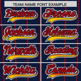 Custom Navy St. Louis City Silhouette Authentic Baseball Jersey