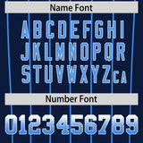 Custom Navy Kansas City City Silhouette Authentic Baseball Jersey