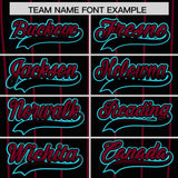 Custom Black Phoenix City Silhouette Authentic Baseball Jersey