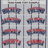 Custom Gray Minnesota-Twins City Silhouette Authentic Baseball Jersey