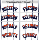 Custom White Detroit City Silhouette Authentic Baseball Jersey