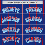 Custom Royal Arlington City Silhouette Authentic Baseball Jersey