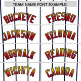 Custom White Atlanta City Silhouette Authentic Baseball Jersey