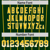 Custom Green Oakland City Silhouette Authentic Baseball Jersey