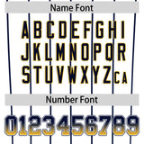 Custom White Milwaukee City Silhouette Authentic Baseball Jersey