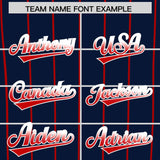 Custom Navy Cleveland City Silhouette Authentic Baseball Jersey