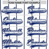 Custom White New York City Silhouette Authentic Baseball Jersey