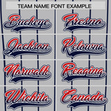 Custom Gray Minnesota-Twins City Silhouette Authentic Baseball Jersey