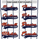 Custom White Detroit City Silhouette Authentic Baseball Jersey