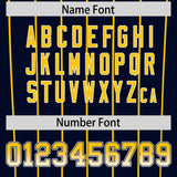 Custom Navy Milwaukee City Silhouette Authentic Baseball Jersey