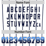 Custom White Tampa City Silhouette Authentic Baseball Jersey