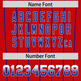 Custom Red Toronto City Silhouette Authentic Baseball Jersey