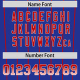 Custom Royal Chicago City Silhouette Authentic Baseball Jersey