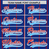 Custom Royal Arlington City Silhouette Authentic Baseball Jersey