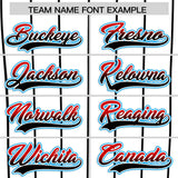 Custom White Miami City Silhouette Authentic Baseball Jersey