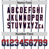 Custom White Cleveland City Silhouette Authentic Baseball Jersey