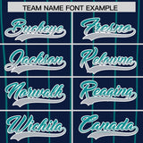 Custom Navy Seattle City Silhouette Authentic Baseball Jersey