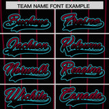 Custom Black Phoenix City Silhouette Authentic Baseball Jersey