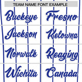 Custom White Los Angeles City Silhouette Authentic Baseball Jersey