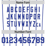 Custom White Los Angeles City Silhouette Authentic Baseball Jersey