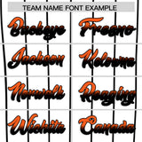 Custom White Baltimore City Silhouette Authentic Baseball Jersey