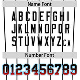 Custom White Miami City Silhouette Authentic Baseball Jersey