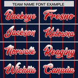 Custom Navy Cleveland City Silhouette Authentic Baseball Jersey