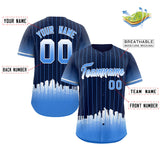 Custom Navy Kansas City City Silhouette Authentic Baseball Jersey