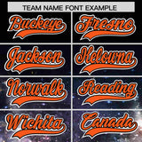 Custom Black Personalized Starburst Pattern Authentic Baseball Jersey