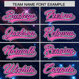 Custom Navy Personalized Starburst Pattern Authentic Baseball Jersey