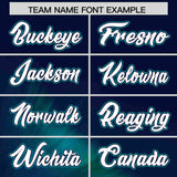 Custom Navy Personalized Starburst Pattern Authentic Baseball Jersey