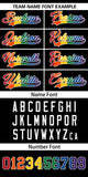 Custom LGBT Rainbow For Pride Month Raglan Sleeves Authentic Baseball Jersey Stitched Logo Number