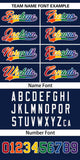 Custom LGBT Rainbow For Pride Month Raglan Sleeves Authentic Baseball Jersey Stitched Logo Number