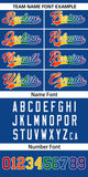 Custom LGBT Rainbow For Pride Month Raglan Sleeves Authentic Baseball Jersey Stitched Logo Number