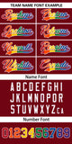 Custom LGBT Rainbow For Pride Month Raglan Sleeves Authentic Baseball Jersey Stitched Logo Number