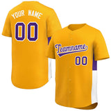 Custom Personalized Tailor Made Side Two-Tone Design Authentic Baseball Jersey For Youth