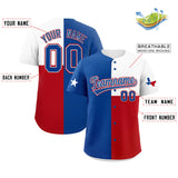 Custom Split Fashion Baseball Jersey Design Button Down Shorts Sleeve Training Uniform For Men/Boy