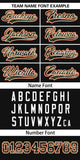 Custom Baseball Jersey Personalized Camo Font Print Team Name/Numbers Button Down Shirts Uniform