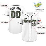 Custom Baseball Jersey Personalized Camo Font Print Team Name Numbers Fashion Shirts