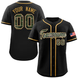 Custom Baseball Jersey Personalized Camo Font Print Team Name Numbers Fashion Shirts