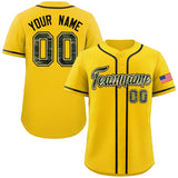 Custom Baseball Jersey Personalized Camo Font Print Team Name Numbers Shirts Sports Uniform