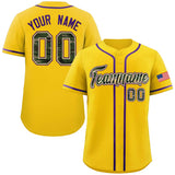 Custom Baseball Jersey Personalized Camo Font Print Team Name Numbers Shirts Sports Uniform