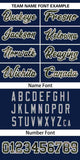 Custom Baseball Jersey Personalized Camo Font Print Team Name Numbers Shirts Sports Uniform